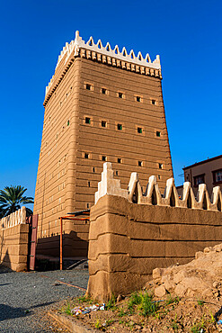 Traditional build mud towers used as living homes, Najran, Kingdom of Saudi Arabia, Middle East