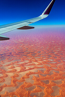 Aerial of the Rub al Khali, the Empty Quarter, Kingdom of Saudi Arabia, Middle East