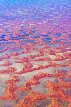 Aerial of the Rub al Khali, the Empty Quarter, Kingdom of Saudi Arabia, Middle East