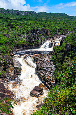 Rio Preto, Trilha dos Santos e Corredeiras, Chapada dos Veadeiros National Park, UNESCO World Heritage Site, Goias, Brazil, South America