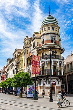 Edificio de La Adriatica, Seville, Andalucia, Spain