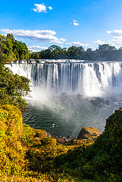 Lumangwe Falls on the Kalungwishi River, northern Zambia, Africa