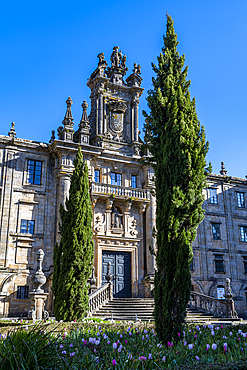 San Martino Pinario Monastery, Santiago de Compostela, UNESCO World Heritage Site, Galicia, Spain, Europe