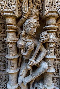 Rani Ki Vav, The Queen's Stepwell, UNESCO World Heritage Site, Patan, Gujarat, India, Asia