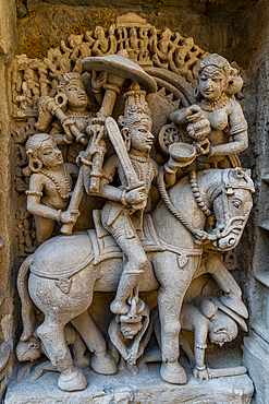 Rani Ki Vav, The Queen's Stepwell, UNESCO World Heritage Site, Patan, Gujarat, India, Asia