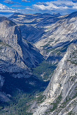 View over Yosemite National Park, UNESCO World Heritage Site, California, United States of America, North America