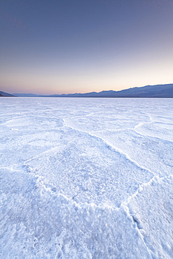 Salt flats, Death Valley National Park, California, United States of America, North America