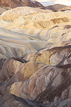 Zabriskie Point in Death Valley National Park, California, United States of America, North America