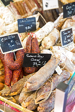 Meat market, Aix en Provence, Bouches du Rhone, Provence, Provence-Alpes-Cote d'Azur, France, Europe