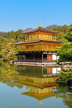 Kinkaku-ji temple, UNESCO World Heritage Site, Kyoto, Japan, Asia