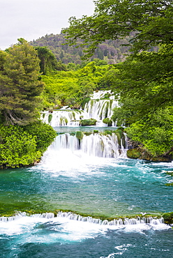 Waterfalls at Krka National Park, Croatia, Europe