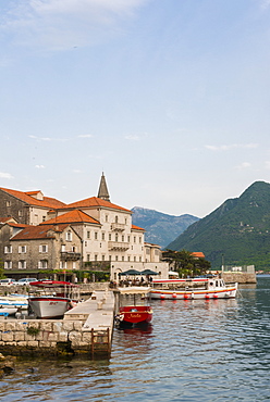 Perast old town, UNESCO World Heritage Site, Bay of Kotor, Montenegro, Europe