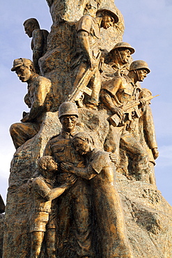 Monument to the Turkish victims of war in Famagusta,Turkish controlled northern part of Cyprus