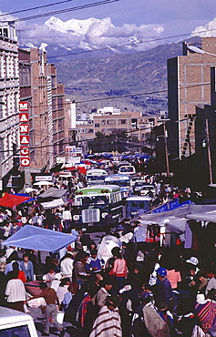 Bolivia, street markets. La paz.