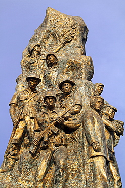 Monument to the Turkish victims of war in Famagusta,Turkish controlled northern part of Cyprus