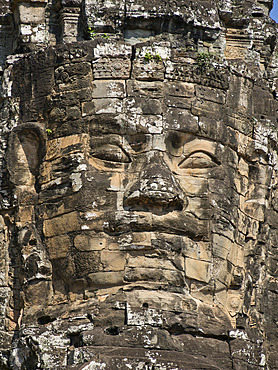 Detail of carving, Angkor Wat Archaeological Park, UNESCO World Heritage Site, Siem Reap, Cambodia, Indochina, Southeast Asia, Asia