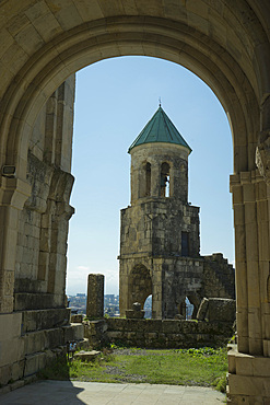 Exterior of Bagrati Christian Orthodox Cathedral, UNESCO World Heritage Site, in Kutaisi, Georgia, Central Asia, Asia