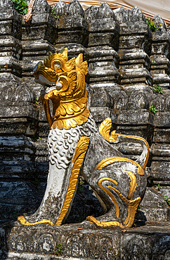 Buddhist temple in Chiang Mai, Thailand