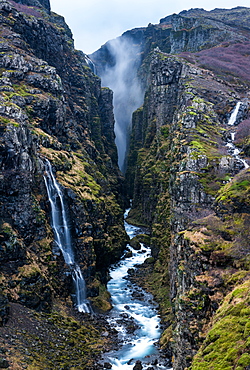 Glymur Waterfall, Iceland, Polar Regions