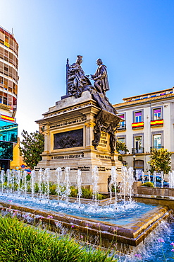 Plaza Isabel La Catolica, Granada, Andalucia, Spain, Europe