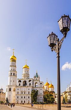 Ivan the Great Bell Tower in the Kremlin, UNESCO World Heritage  Site, Moscow, Russia, Europe