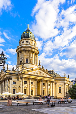 Deutscher Dom in Gendarmenmarkt square, Berlin, Germany, Europe