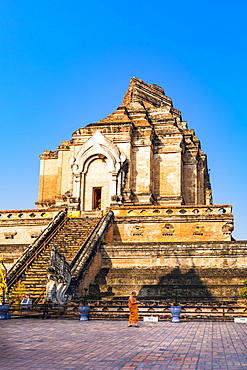 Wat Chedi Luang, Chiang Mai, Northern Thailand, Thailand, Southeast Asia, Asia