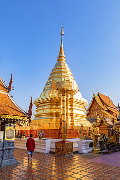 Wat Phra That Doi Suthep, Chiang Mai, Thailand, Southeast Asia, Asia