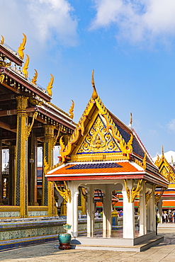 Wat Phra Kaew, The Grand Palace, Bangkok, Thailand, Southeast Asia, Asia