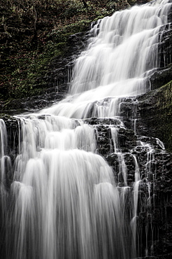 Scaleber Force waterfall, Yorkshire Dales, Yorkshire, England, United Kingdom, Europe