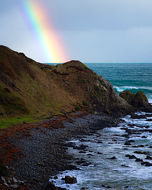 New Zealand rainbow, South Island, New Zealand, Pacific