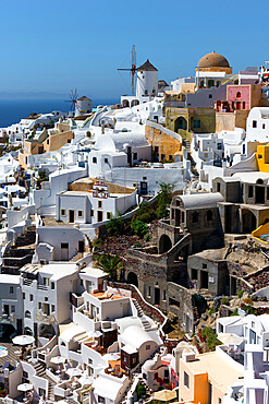 Oia, Santorini, Cyclades, Aegean Islands, Greek Islands, Greece, Europe