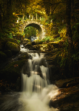 Fairy Bridge of Glen Creran, Argyll and Bute, Scotland, United Kingdom, Europe