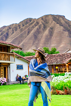 Woman in Sacred Valley, Peru, South America