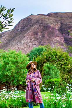 Woman in Sacred Valley, Peru, South America