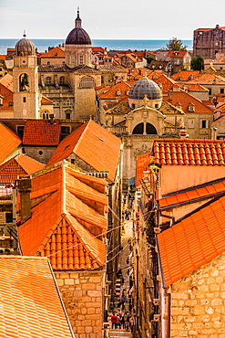 Scenic view of Dubrovnik, Croatia, Europe