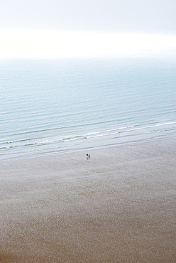 Rhossili Bay on The Gower in South Wales, United Kingdom, Europe