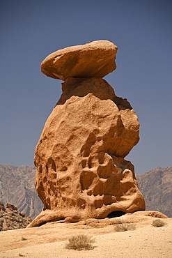 Rock formations around Tafraoute, Morocco