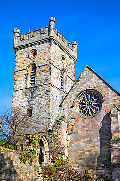 Culross Abbey, Royal Burgh of Culross, Fife, Scotland, United Kingdom, Europe