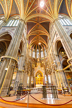 Votive Church, (Votivkirche), Interior view, Vienna, Austria, Europe