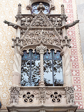 Facade of Casa Amatller, designed by Puig i Cadafalch, Barcelona, Catalonia, Spain, Europe