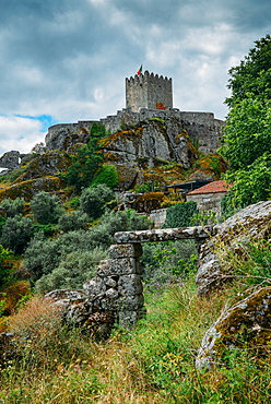 Sortelha, a historical mountain village, built within Medieval fortified walls, included in Portugal's Historical Village route, Sortelha, Portugal, Europe