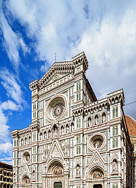 Santa Maria del Fiore Cathedral, Florence, UNESCO World Heritage Site, Tuscany, Italy, Europe