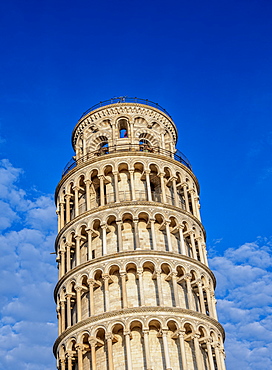 Leaning Tower, Piazza dei Miracoli, UNESCO World Heritage Site, Pisa, Tuscany, Italy, Europe