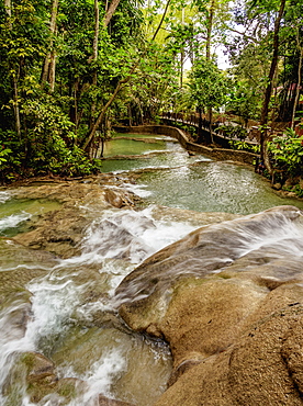 Dunn's River Falls, Ocho Rios, Saint Ann Parish, Jamaica, West Indies, Caribbean, Central America