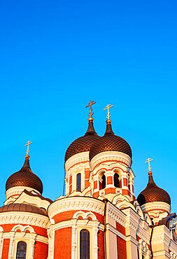 Alexander Nevsky Cathedral, Old Town, Tallinn, Estonia