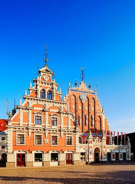 House of the Black Heads, Town Hall Square, Riga, Latvia