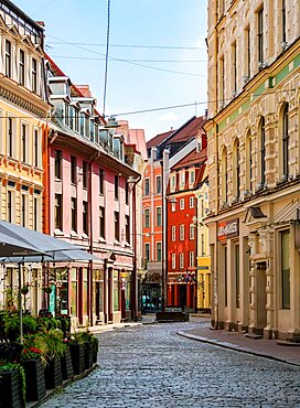 Audeju iela, Old Town, Riga, Latvia