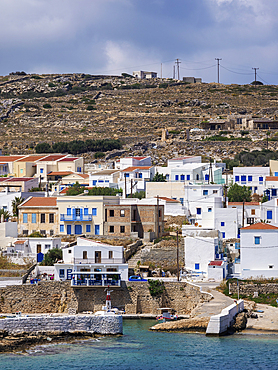 Townscape of Fri, Kasos Island, Dodecanese, Greek Islands, Greece, Europe