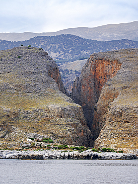 Aradena Gorge, Chania Region, Crete, Greek Islands, Greece, Europe